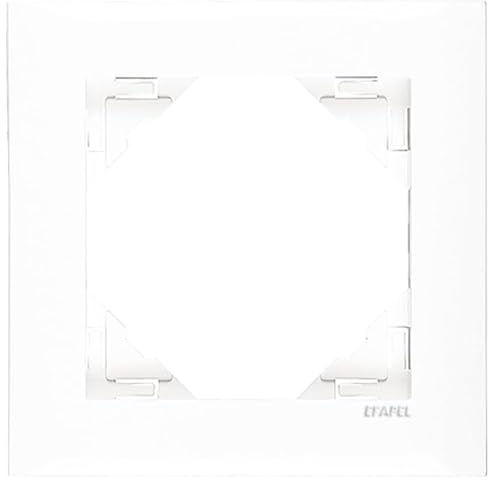 Efapel logus 90 - Marco simple logus blanco