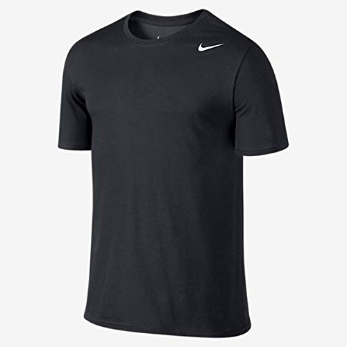 Nike Herren T-shirt Dri-FIT, Black/Black/White, L, 706625-010