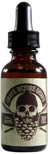 GRAVE BEFORE SHAVE - Bartöl / Bart Öl / Beard Oil - 1 fl oz / 30 ml (Pine Scent)