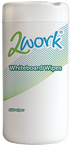 2Work Whiteboard Cleaning Wipes [Pack of 100]