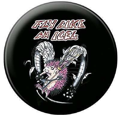 Magnet - ROCK YOU© - Fly Like an Igel - Gr. ca. 5,7 cm - 16633 - Küchenmagnet