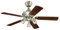 Westinghouse Lighting Kingston Ventilador de Techo GU10, 50 W, Aluminio Satinado