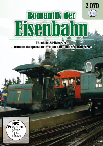 Romantik der Eisenbahn - Deutsche Dampflokomotiven & Eisenbahn-Steilstrecken [2 DVDs]