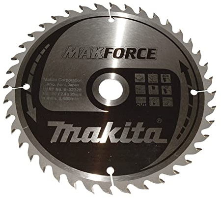 Makita MakForce Saegeblatt, 180 x 20 mm, 40Z, B-32328