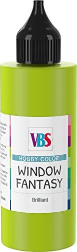 VBS Window Color 85ml Fensterfarbe Glasmalfarbe Malfarbe viele Farben Limette