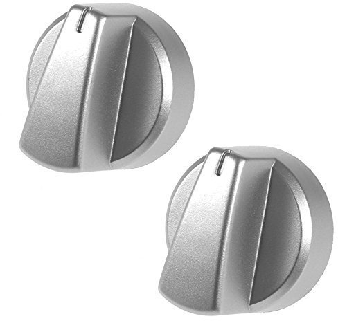 Belling Genuine Silver Oven / Cooker Control Knob (Pack of 2)