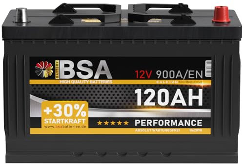 BSA LKW Batterie 120Ah 12V Transporter Starterbatterie 115Ah 110Ah