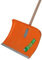 Freund 2030510 Schneeschieber 55 x 35 cm HD-PE, mit Alu-Kante