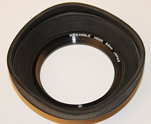 Soligor Wide Angle Lens Hood 52 mm 5.2 cm Black – Lens Caps (5.2 cm, Black, Rubber)