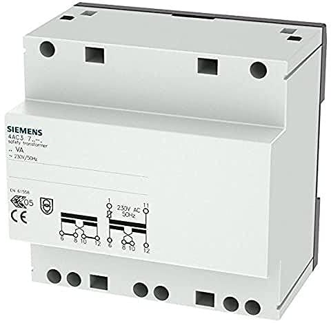 Siemens 4 AC3 – Trafo Sicherheit 2 x 12/24vca isec 5,2/2,6