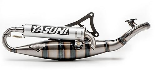 Yasuni Scooter R, marmitta in alluminio per motore Minarelli, orizzontale