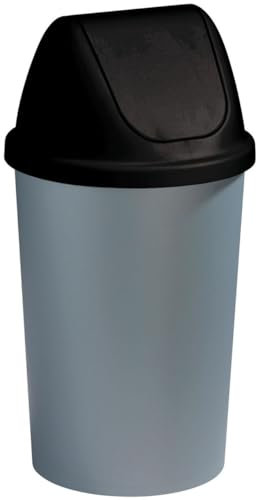 Sunware – Bin, 45 Liter schwarz, silber
