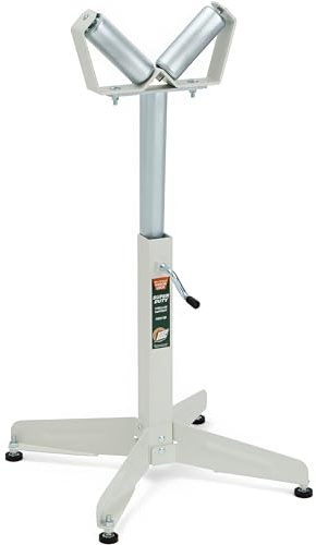 HTC HSV-15 Pipe Stand V Head Roller Super Duty Adjustable 22-Inch to 32-Inch Tall