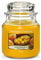 Yankee Candle Duftkerze im Glas (Mittelgroße im Glas) | Mango Peach Salsa | Brenndauer bis zu 75 Stunden