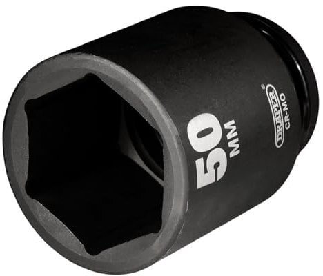 Draper 419D-MM - Juego de vasos para llaves (tamaño: 50mm)