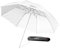Walimex pro Mini-Durchlichtschirm 91 cm (faltbar, Transportgröße ca.40 cm, inkl. Transporttasche)