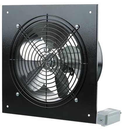 SKS24 Fensterlüfter Wandventilator 150mm viereckig