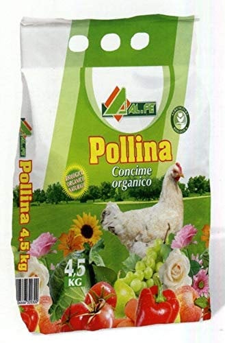 CONCIME ORGANICO POLLINA CONFEZIONE DA 4,5 KG