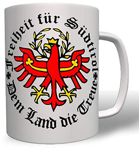 Freiheit für Südtirol Schwert Schild Helm Italien Befreiung Tasse #16778