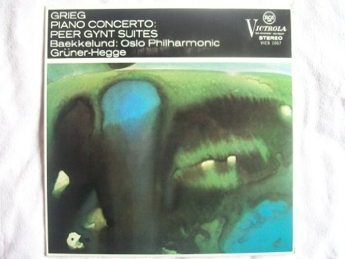 VICS 1067 KJELL BAEKELUND Grieh Piano Concerto / Peer Gynt Suites LP