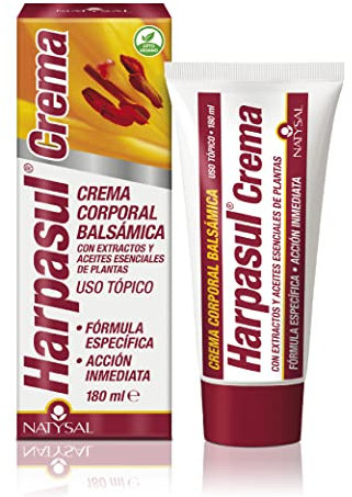HARPASUL® CREMA 180 ml | Fórmula específica | Con extractos de Harpagofito y Árnica | Crema de Masaje | Natysal