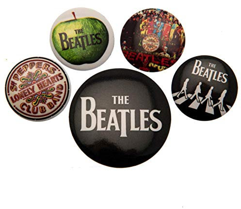 Pyramid International BP80476 The Beatles White Badge, Multicolore, 10 x 12,5 x 1,3 cm