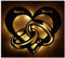 Namofactur Wanddeko aus Holz mit LED Beleuchtung | Geschenk-Idee zur Hochzeit, Jahrestag oder Valentinstag | Farb- und LED Optionen | Größe M: 34x30 cm