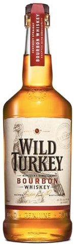Wild Turkey - Bourbon, 70 cl, Kentucky Straight Bourbon Whiskey, 40,5% Vol