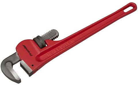 Sealey AK5105 European Pattern Cast Steel Pipe Wrench, Silver, 450 mm