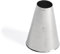 De Buyer Acciaio Inossidabile Beccuccio a Foro Tondo Liscio, 2111.16, 1.6 cm