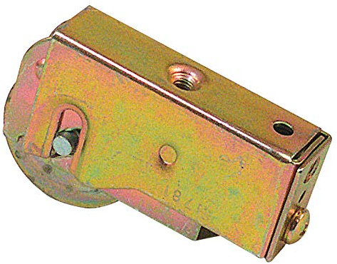 Prime-Line D 1831 1-12 in. Steel Ball Bearing Sliding Door Roller Assembly, Sliding Door Runners (Single Pack)
