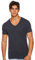 Jack and Jones Basic V-Neck Short Sleeve Men's T-Shirt Navy Blue Large