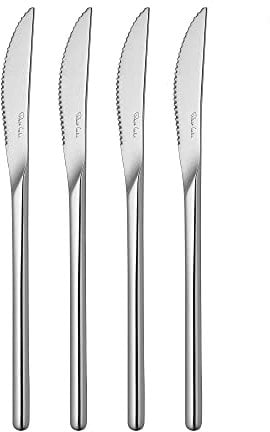 Robert Welch Bud Bright Cutlery Steak Knife, Set of 4. Made from Stainless Steel. Dishwasher Safe.