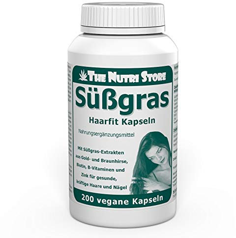 Süßgras Haarfit vegane Kapseln 200 Stk.
