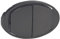 Legrand 067902 Enjoliveur Large Céliane pour Double Interrupteur, Poussoir, Finition Graphite