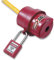 Master Lock 487 Rotating electrical plug lockout for 120 and 240 volt plugs