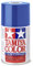 TAMIYA 86030 PS-30 Brilliant Blau Polycarbonat 100ml - Sprühfarbe für Plastikmodellbau, Modellbau und Bastelzubehör, Sprühfarben für den Modellbau, 100 ml (1er Pack)