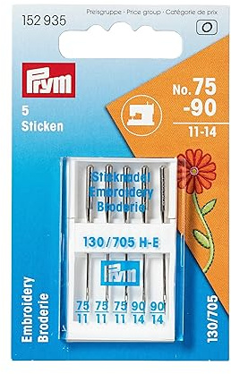Prym - Prym Embroidery No.75-90 Sewing Machine Needles - 1 Unit