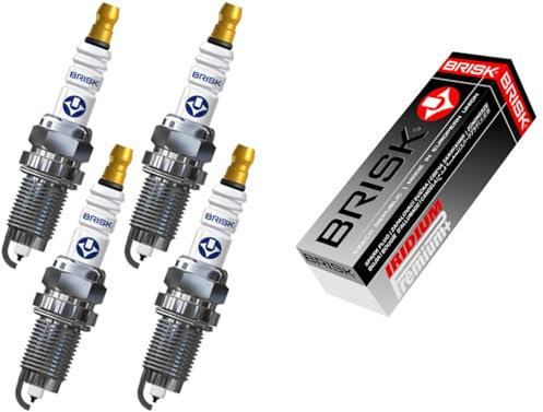 Brisk Iridium Premium+ Plus P6 1624 Zündkerzen, 4 Stück