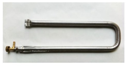 1 BRUCIATORE A GAS BOMBOLA PER BARBECUE FAI DA TE CM 60 UNIVERSALE