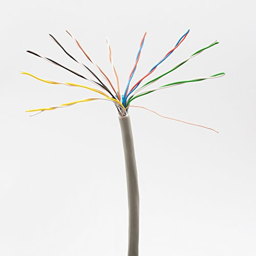 Telefonkabel 10x2x0,6mm J-Y(ST) Y 100m rund für Unterputzmontage, Fernmelde-Installationsleitung 20-adrig