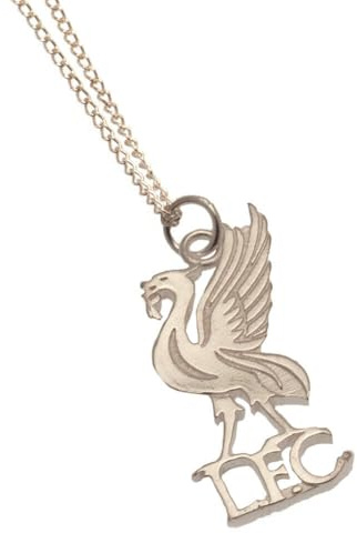Official Football Team Gift Liverpool F.C. Sterling Silver Pendant & Chain LB