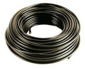 CAVO CORDINA UNIPOLARE 100 METRI N07V-K 4MM CAVI FILO ELETTRICO VARI COLORI (Nero)