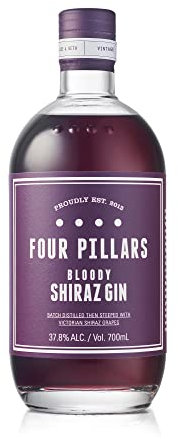 Four Pillars Bloody Shiraz, 70 cl - Award Winning Premium Australian Gin - With Signature Botanicals and Local Shiraz Grapes