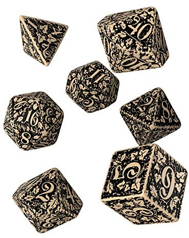 Qworkshop QworkshopSFOR18 Forest 3D Dice Set (7-Piece)