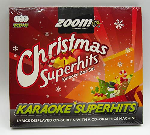 Zoom Karaoke CD+G - Christmas Superhits - Triple CD+G Karaoke Pack