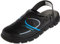Abeba Clog 7331 - Dynamic Mikrofaser, schwarz/blau zertifiziert, 42