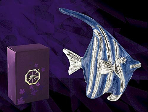 GERMANY CRYSTAL TEMPTATIONS - Peces de Plata con Cristales de Swarovski