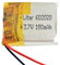 Akku 602020 LiPo 3.7V 180mAh 0.666Wh 1S 5C Liter Energy Battery Lithium Polymer Batterien Schutzplatine für Elektronik Wiederaufladbar - Nicht geeignet für Funksteuerung 22x20x6mm (180mAh|602020)