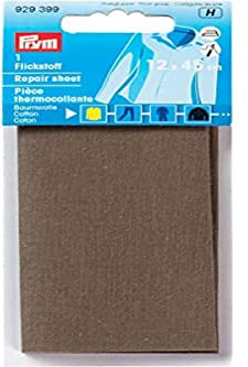 Prym Consumer-Lámina Adhesiva para Planchado (30 x 10 cm), Algodón, Caqui, 45 x 12 cm, khaki, 1 Stück, 5